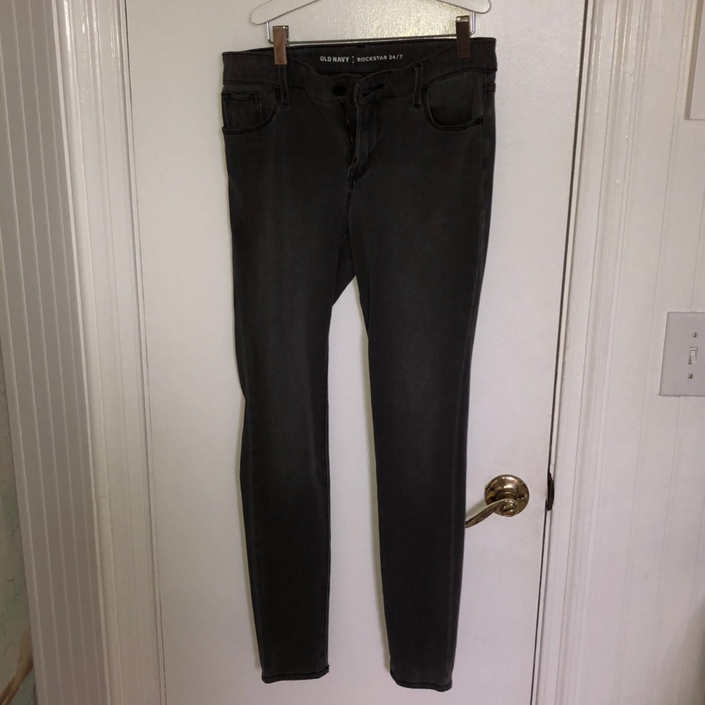 Grey jeans